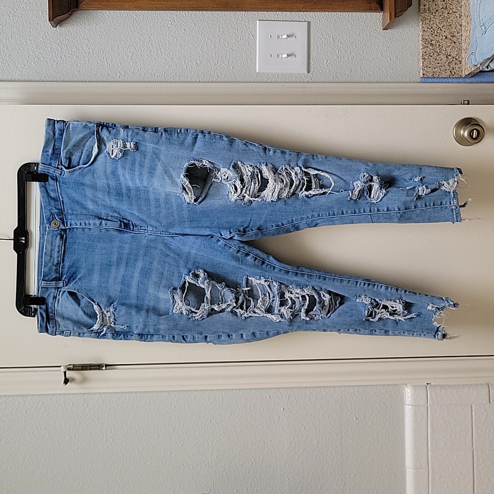 Curvy hi-rise jegging crop